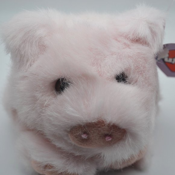 Percy the Pig Puffkins by Swibco Style 6617 Bean Bag Plush - Picture 6 of 8